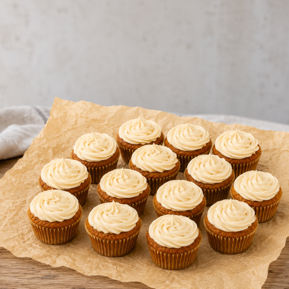 Carrot Cake Cupcakes (2 Dozen)