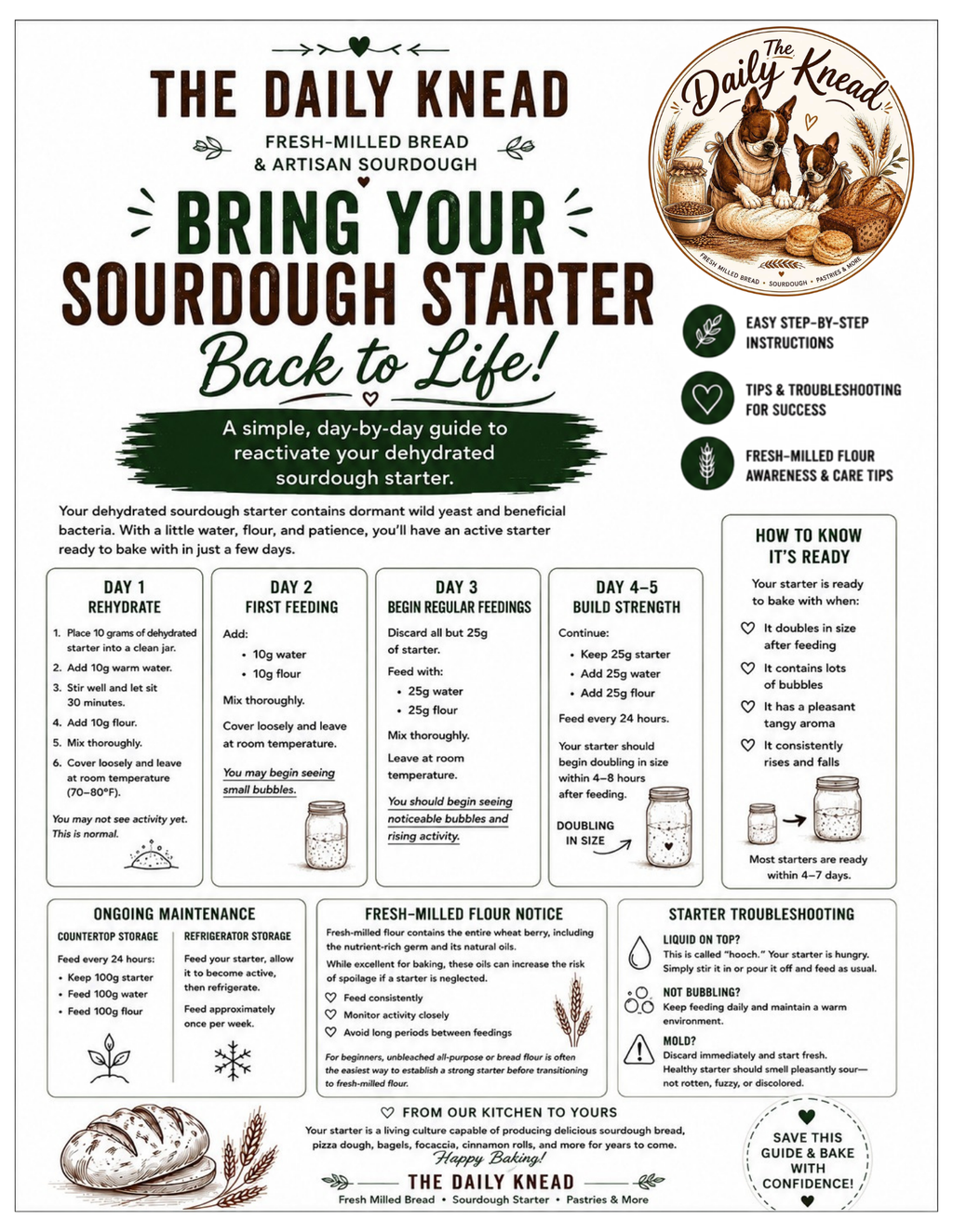 Organic Sourdough Starter
